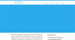 Desktop Screenshot of ibisimmigration.com.au